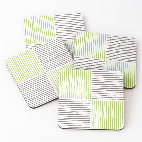 Item preview, Patrón de Rayas Verdes y Grises designed and sold by Smartalb.
