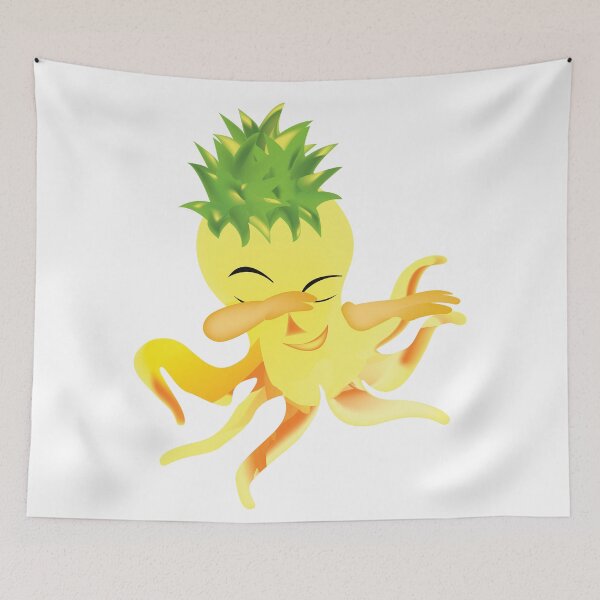 Artikelvorschau, Ananas-Oktopus abtupfen entworfen und verkauft von macbethe.