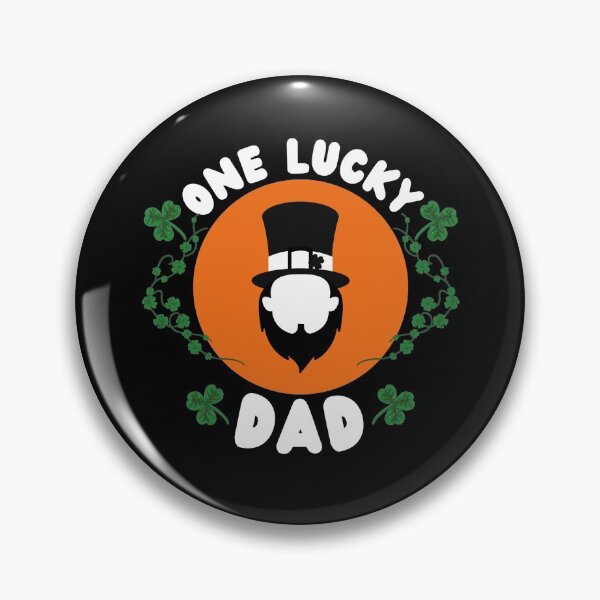 Item preview, One Lucky Dad  designed and sold by Vibing-Right.
