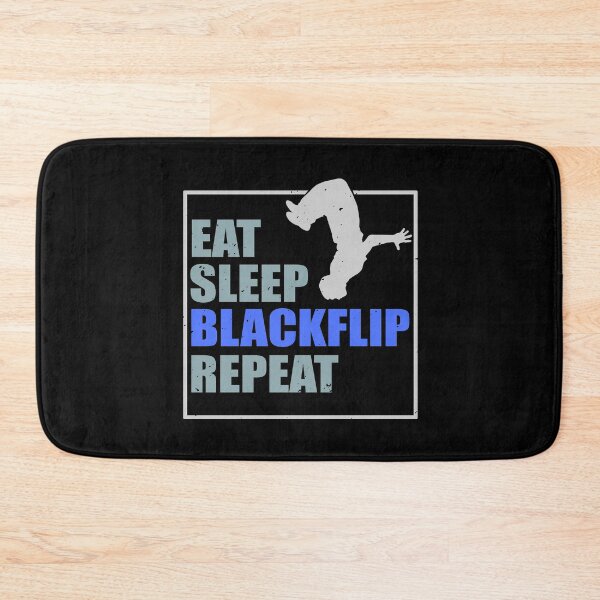 Item preview, Free Running Parkour - Eat Sleep Repeat Backflip designed and sold by titanosdesign.