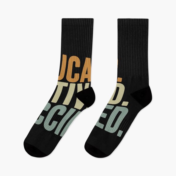 Item preview, educated. motivated. vaccinated. designed and sold by EGIT.