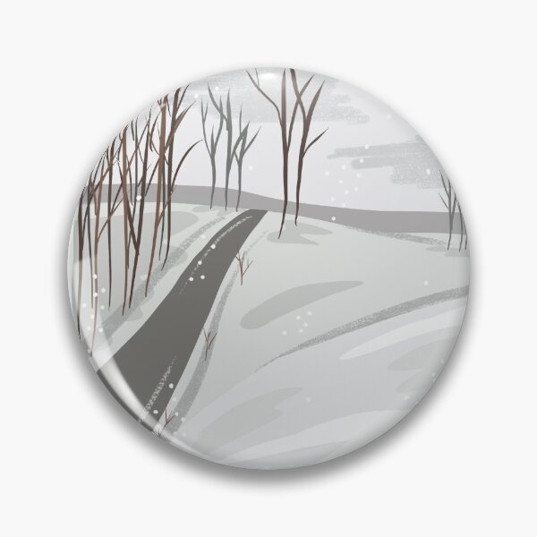 Item preview, Snowy Road designed and sold by RubiArtist.