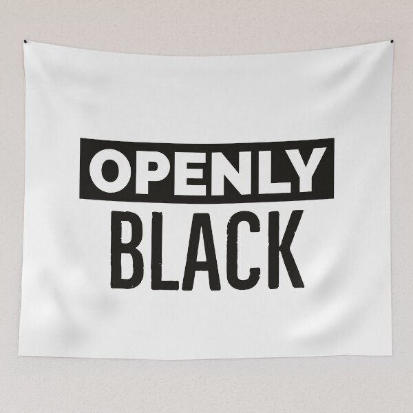 Item preview, Openly Black- Lift black life designed and sold by MNSDesignHub.