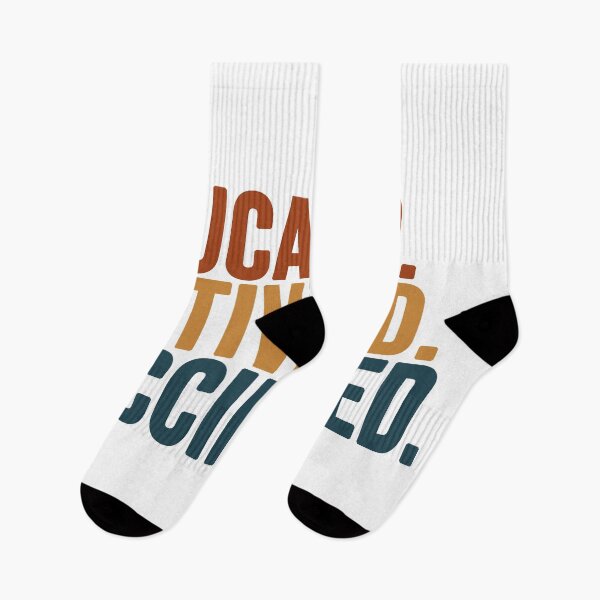 Item preview, educated. motivated. vaccinated. designed and sold by EGIT.