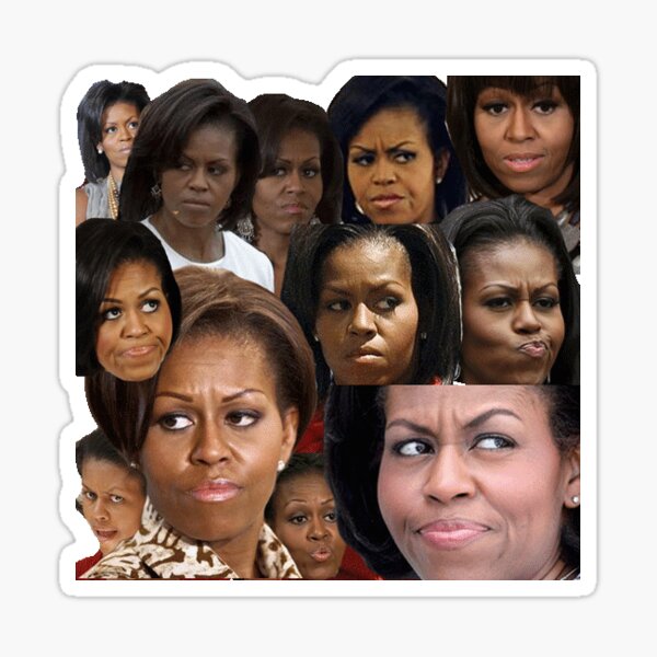 michelle obama Sticker