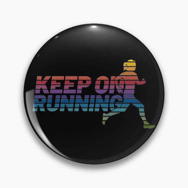 Item preview, Keep On Running (Girl) - On Black designed and sold by STUDIO-72.