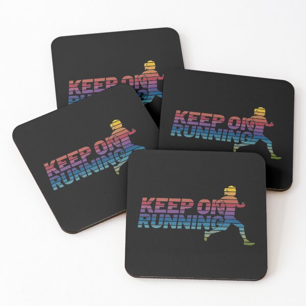 Item preview, Keep On Running (Girl) - On Black designed and sold by STUDIO-72.