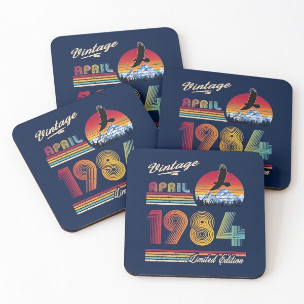Artikelvorschau, April 1984 Geburtstag entworfen und verkauft von GreenSplash.