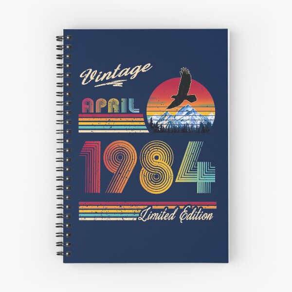 Item preview, April 1984 Birthday designed and sold by GreenSplash.