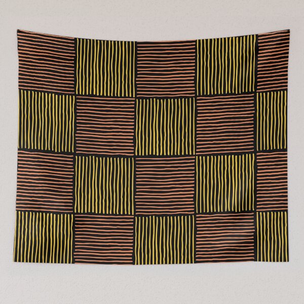 Item preview, Stripes Pattern Orange designed and sold by Smartalb.