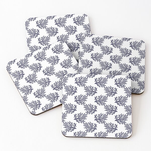 Item preview, Kopie von Blue and white coral designed and sold by IoanaHraball.