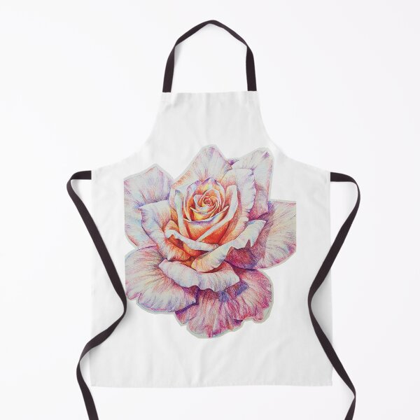 Item preview, Flower drawing with colored ballpoint pens! designed and sold by Okashimai.