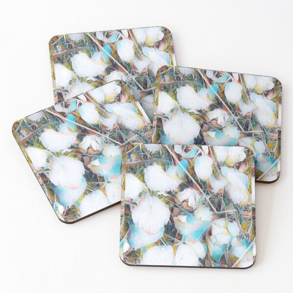 Item preview, Beautiful leaves edited in cheerful colors designed and sold by Pelikancrazy.