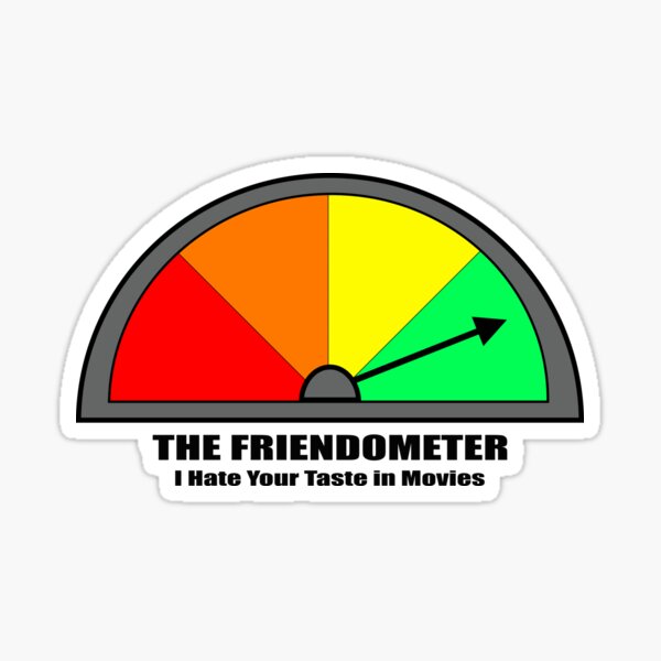 Friendometer Sticker