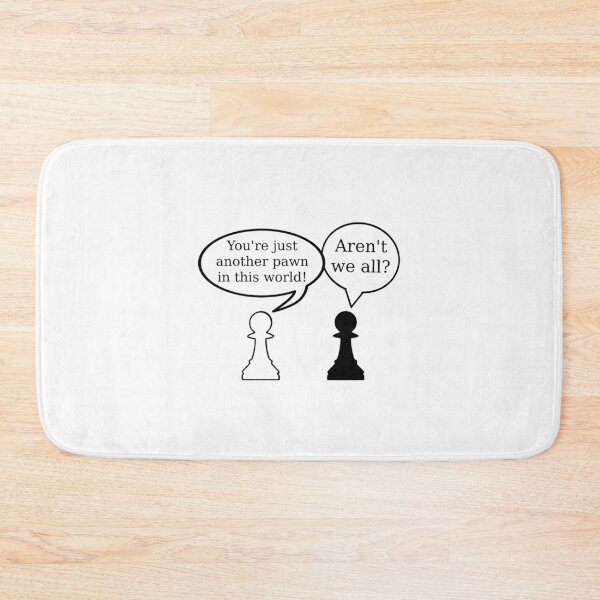 Item preview, Pawns questioning life designed and sold by FaruqFront.