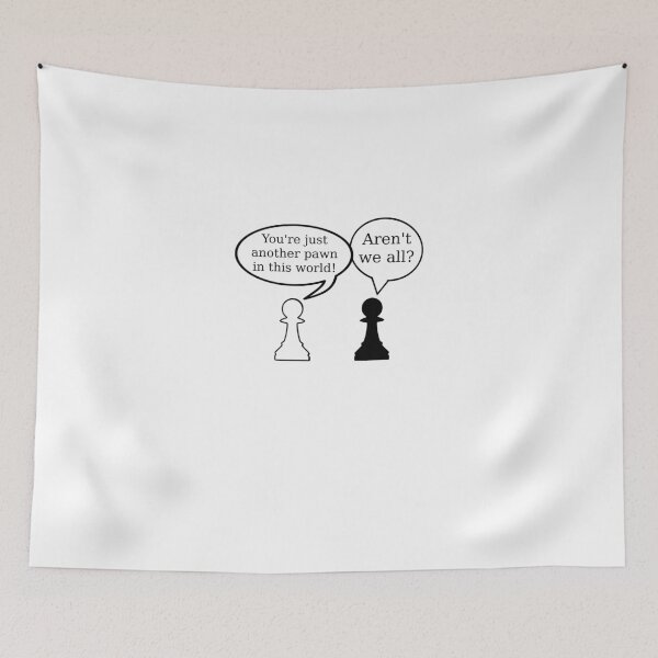 Item preview, Pawns questioning life designed and sold by FaruqFront.