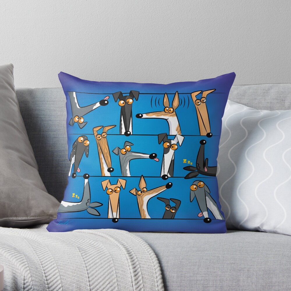 Heads Up! assorted items Throw Pillow