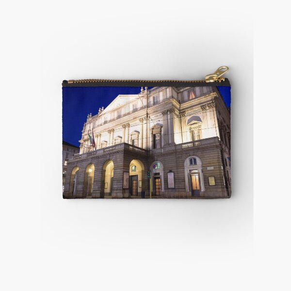 Item preview, Theatre La Scala in Milan, Italy, by night. One of the most famous Italian buildings - 1778.  designed and sold by Paolo Modena Photography    -   Fine Italian Art.