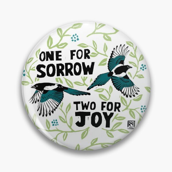 Item preview, One for Sorrow, Two for Joy designed and sold by QueenHare.