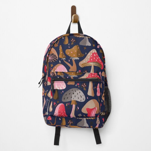 Item preview, Mushroom Collection – Navy designed and sold by Cat Coquillette.
