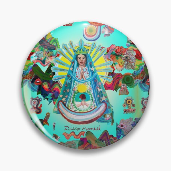 Item preview, Virgin of Lujan and graffitis designed and sold by Diego Manuel Rodriguez.