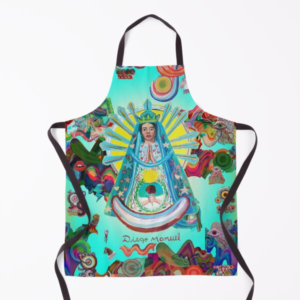 Item preview, Virgin of Lujan and graffitis designed and sold by Diego Manuel Rodriguez.