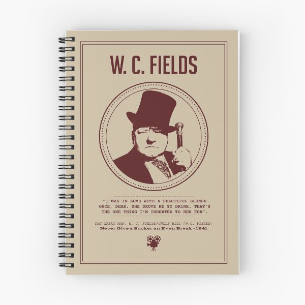 Item preview, WC FIELDS -RED designed and sold by Delapits.