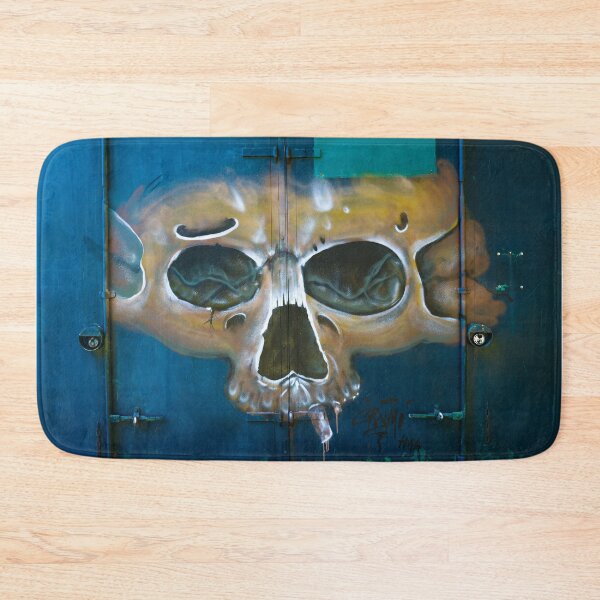 Item preview, Graffiti on an old shed door designed and sold by Anita van Gendt.
