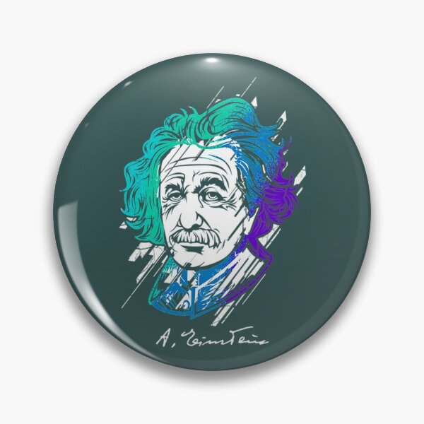 Item preview, Albert Einstein - Genius Signature Science Physics Geek designed and sold by skinnycrafts91.