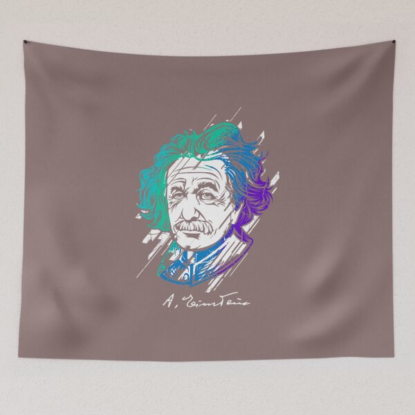 Item preview, Albert Einstein - Genius Signature Science Physics Geek designed and sold by skinnycrafts91.