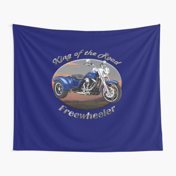 Harley Davidson Freewheeler King Of The Road Tapestry
