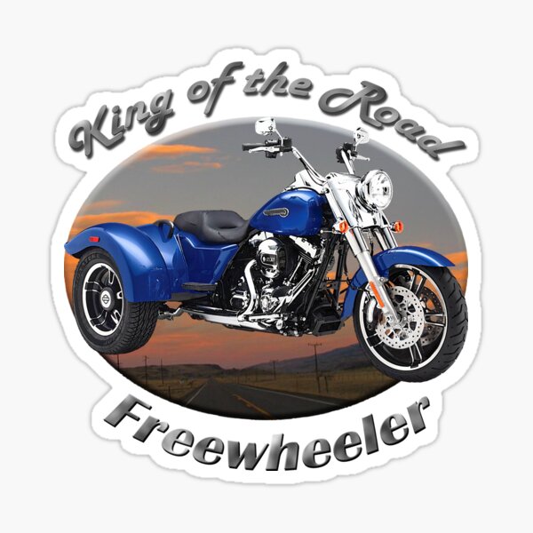 Harley Davidson Freewheeler King Of The Road Sticker