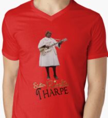 SISTER ROSETTA THARPE ROCK N ROLL V-Neck T-Shirt