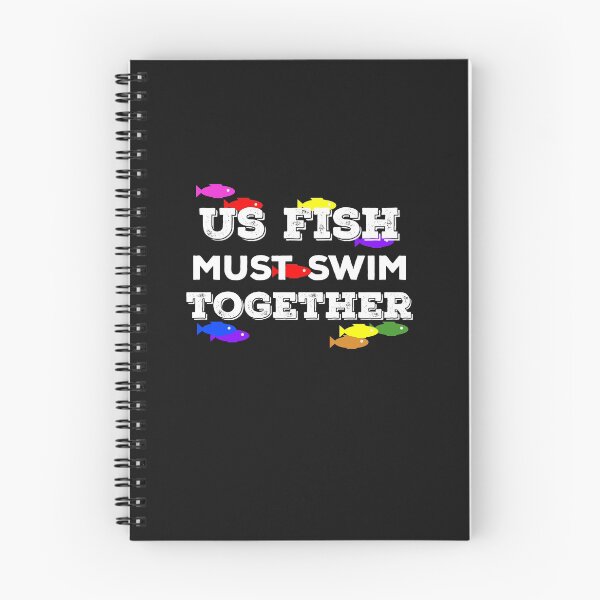 Item preview, Us Fish Must Swim Together designed and sold by jacoolda.