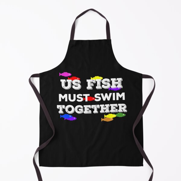 Item preview, Us Fish Must Swim Together designed and sold by jacoolda.