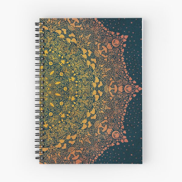 Item preview, The Mushroom and the Moon Mandala - Warm Colors designed and sold by Natalie Viola .