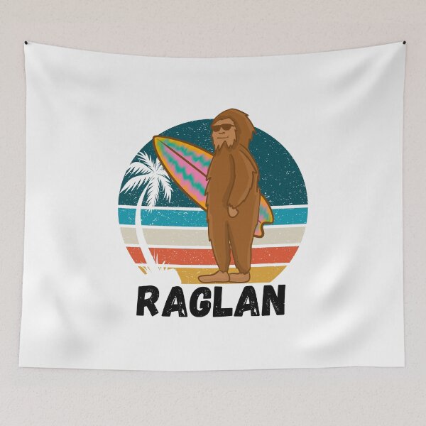 Item preview, Raglan surf new zealand beach designed and sold by Original1977.