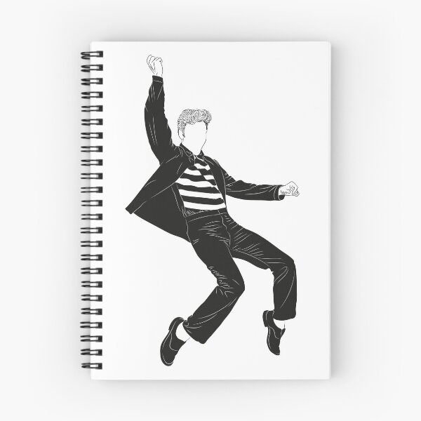 Item preview, Elvis Black and White designed and sold by Vector-Market.