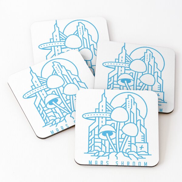 Item preview, Mushroom Psychedelic fantasy on Mars   designed and sold by extradapper.