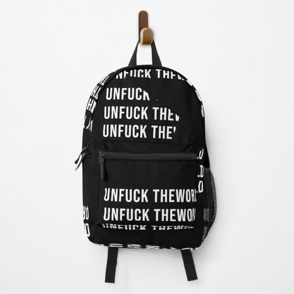 Item preview,  unfuck the world Essential T-Shirt designed and sold by HOURMAN.