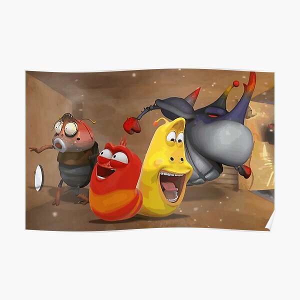 Larva Cartoon Posters for Sale | Redbubble