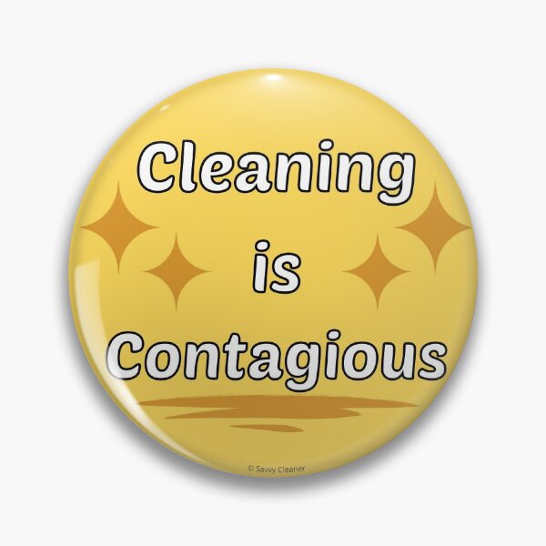 Item preview, Cleaning is Contagious Retro Housework Housekeeper Gifts designed and sold by SavvyCleaner.