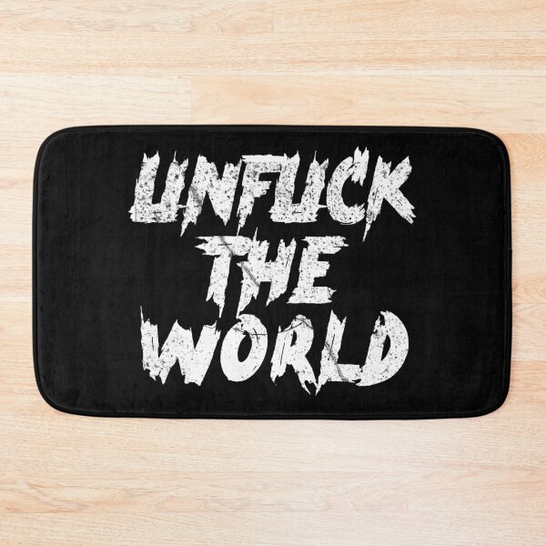Item preview,  unfuck the world Essential T-Shirt designed and sold by HOURMAN.