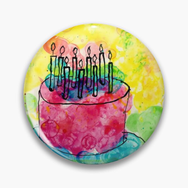 Item preview, "Birthday Cake No. 3" designed and sold by Gelarie Johnson.