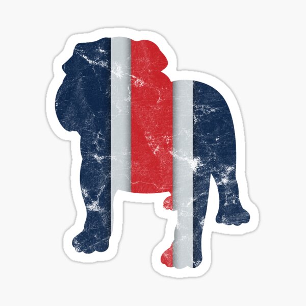 Samford Worn Sticker