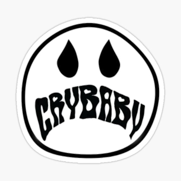 cry baby Sticker
