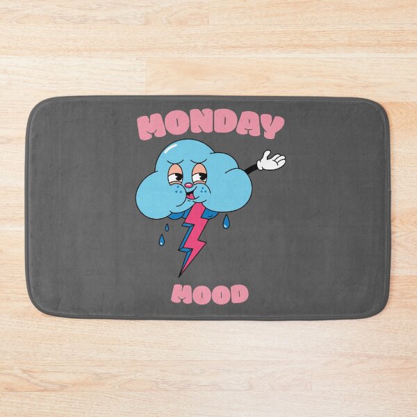 Item preview, MONDAY MOOD CLOUD CLASSIC CARTOON designed and sold by Seimbangseirama.