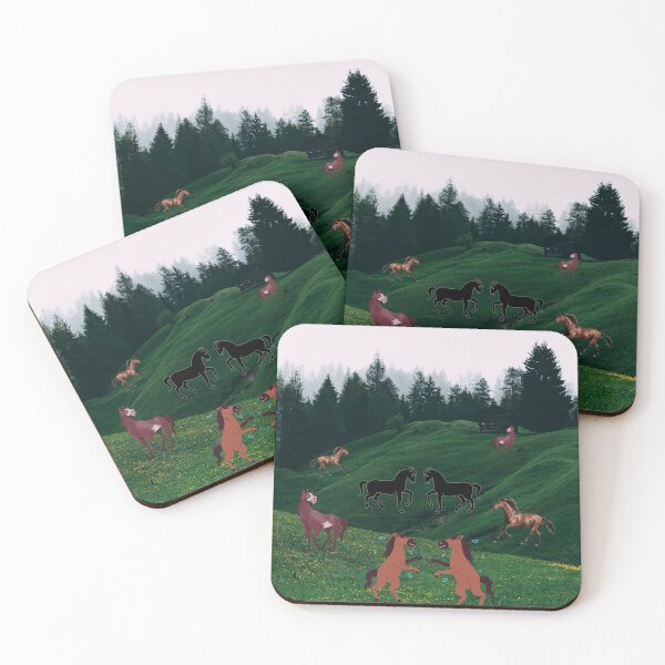 Item preview, There are 8 horses at the forest designed and sold by TTNTSHOP.