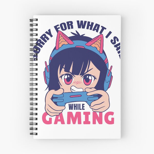 Item preview, Sorry For What I Said While Gaming - Cute Anime Girl designed and sold by RedQuality.