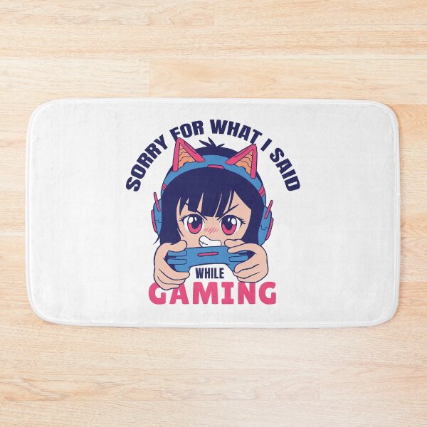 Item preview, Sorry For What I Said While Gaming - Cute Anime Girl designed and sold by RedQuality.